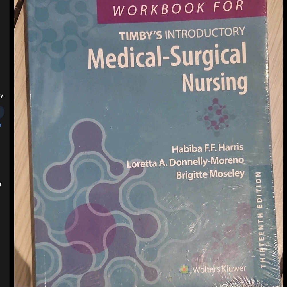 TIMBY's Introductory Medical-Surgical Nursing Workbook - Blue Cover